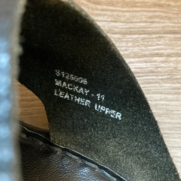 Saramanda sheep skin leather Slide Sandals black 11 Saramanda sheep skin leather Slide Sandals black 11 main image 2